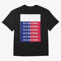 ICI C'EST PARIS Graphic T-Shirt Show Fan Pride Across FIFA World Cup 2026 Spirit, Capturing Netherlands, Messi, Neymar and Mbappe, Vintage Soccer Flavor, Modern Football Stars, National Flags and Final Night Emotion; Perfect for People Who Love