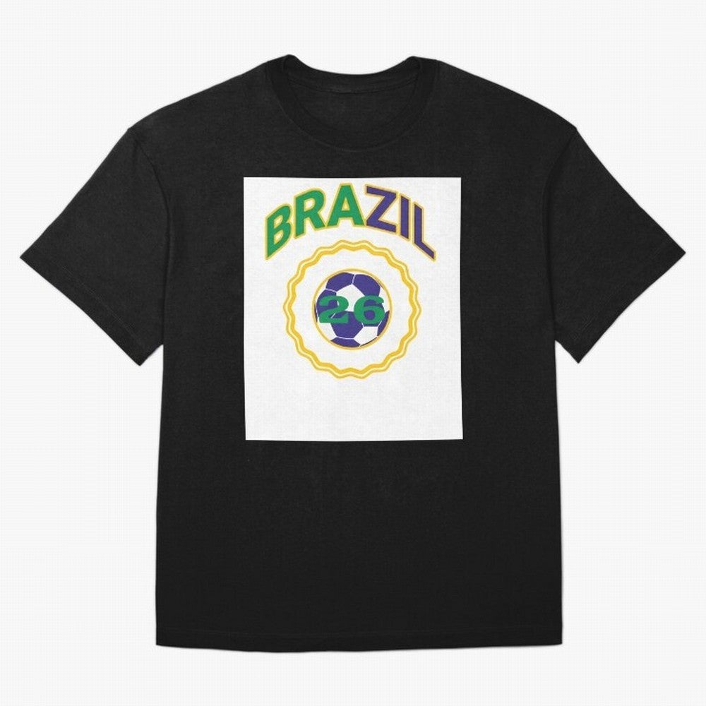 brazil 2026 world cup soccer badge Premium T-Shirt Celebrate Soccer Greatness during Global Football Passion for FIFA World Cup 2026, Centered on Neymar, Argentina, Fan Favorite Moments, National Team Passion, Big Match Drama and Soccer History;