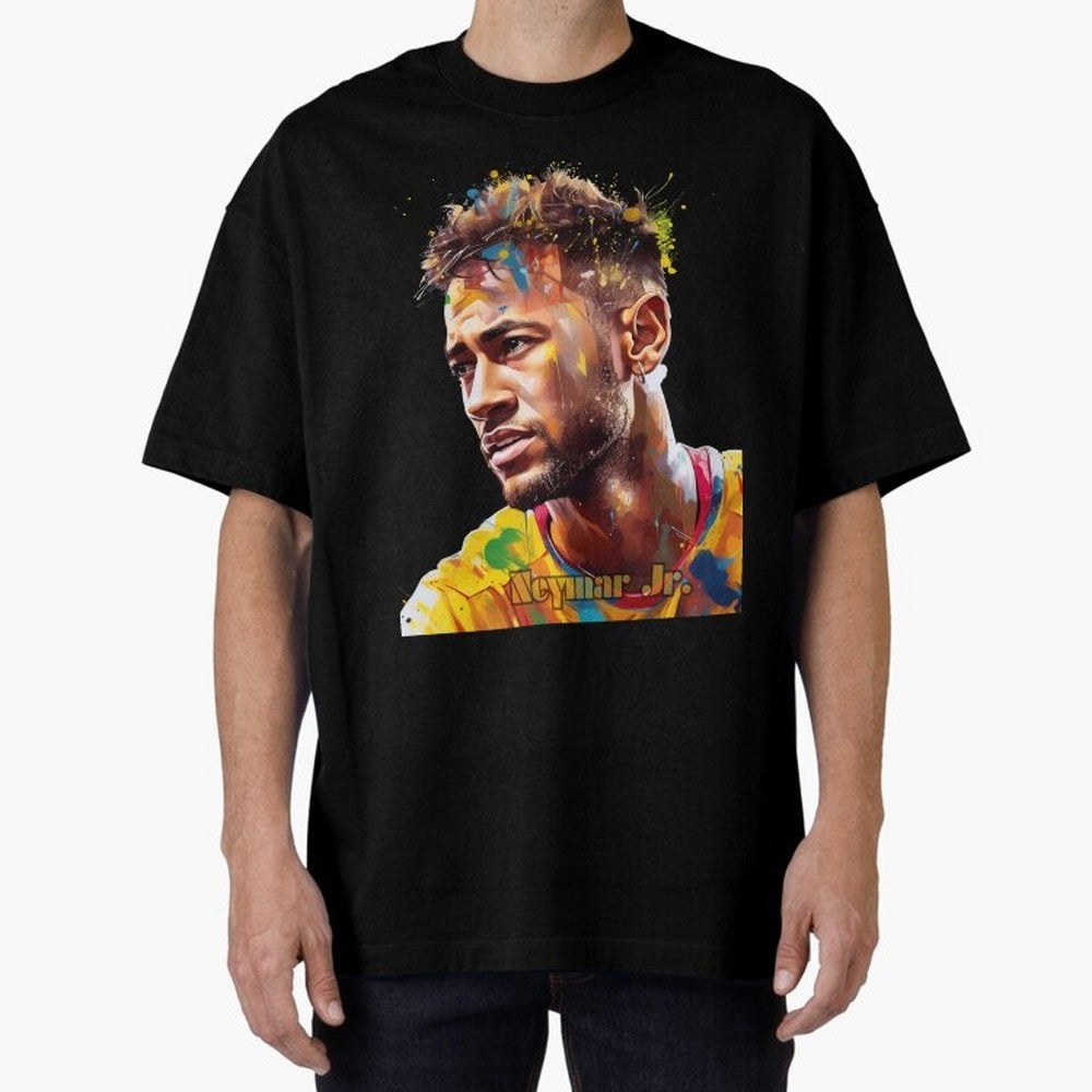 Neymar Premium T-Shirt Support Your Favorite Stars during FIFA World Cup 2026 Spirit, Capturing England, Messi, CR7 and Mbappe, Retro Football Energy, Iconic Rivalries, Trophy Chase Drama and Stadium Atmosphere; Created for Match Day Parties,