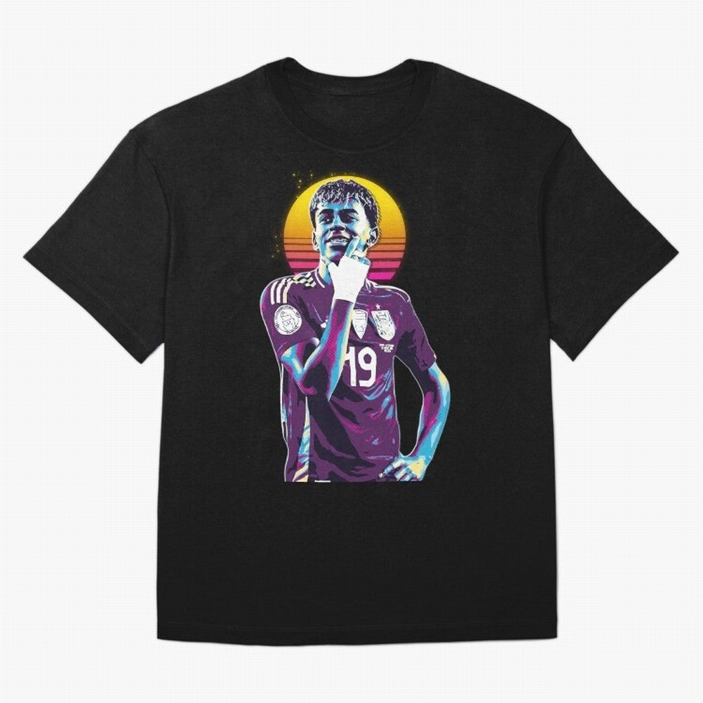 Lamine Yamal celebration Classic T-Shirt Bring Match Day Fire to the FIFA World Cup 2026 Journey through Haaland Highlights, Netherlands Pride, Stadium Memories, Football Loyalty, International Chants and Championship Tradition; Made for Collectors