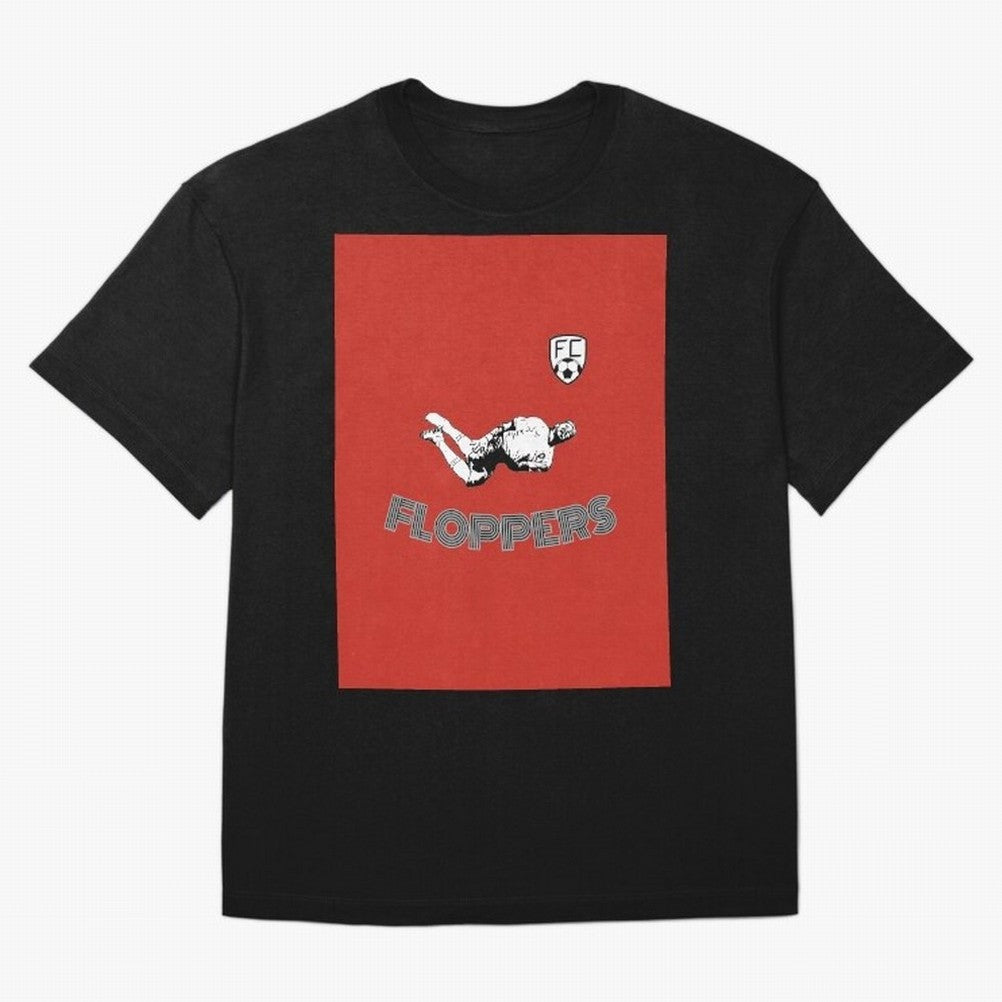 Floppers FC - Unique and Original Design Graphic T-Shirt Show Fan Pride Across FIFA World Cup 2026 for Fans of Haaland and Argentina, Bringing Supporter Pride, Iconic Celebrations, Legendary Names and Global Match Day Energy; Made for Collectors