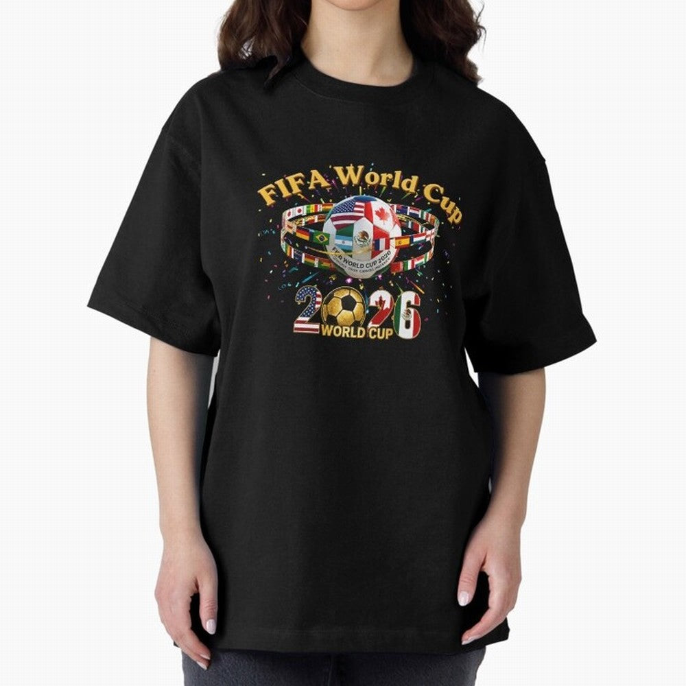 2026 World Cup Soccer World Flags Stadium Graphic Classic T-Shirt Carry the Dream of the FIFA World Cup 2026 Group Stage Journey through Cristiano Ronaldo, Haaland and CR7 Highlights, England Pride, Sports Nostalgia, International Competition,