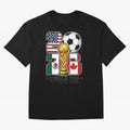 2026 Soccer World Cup Football Design Classic T-Shirt Show Passion for the Stars of the FIFA World Cup 2026 USA Canada Mexico Journey through Haaland Highlights, Germany Pride, Stadium Memories, Football Loyalty, International Chants and