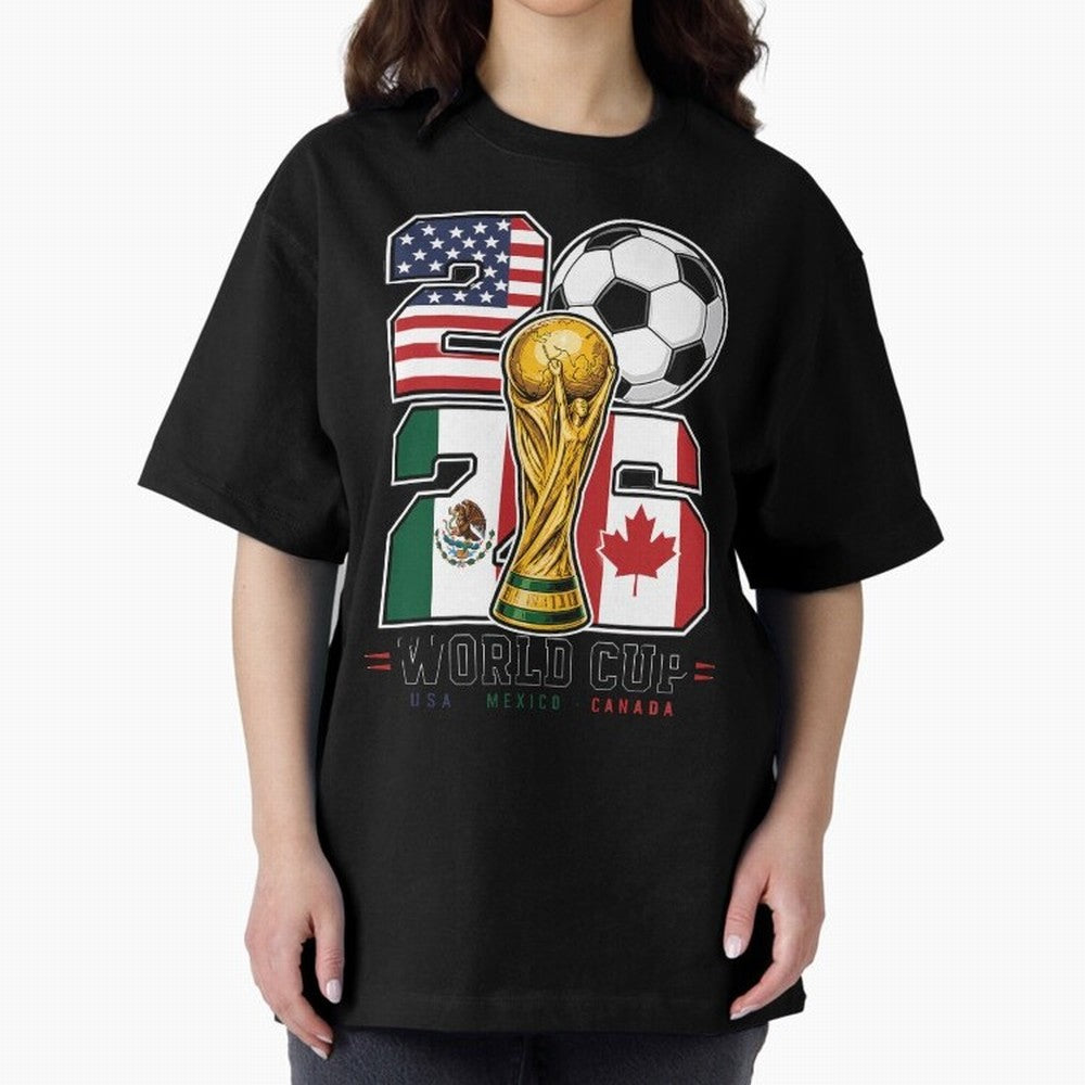 2026 Soccer World Cup Football Design Classic T-Shirt Show Passion for the Stars of the FIFA World Cup 2026 USA Canada Mexico Journey through Haaland Highlights, Germany Pride, Stadium Memories, Football Loyalty, International Chants and