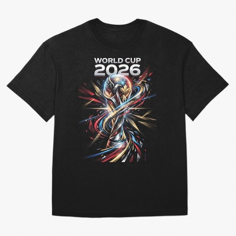 FIFA World Cup 2026 Classic T-Shirt Remember Iconic Moments from the FIFA World Cup 2026 Journey through Messi Highlights, Argentina Pride, Match Day Excitement, Supporter Culture, Golden Goals and Global Football Passion; Built for Supporters