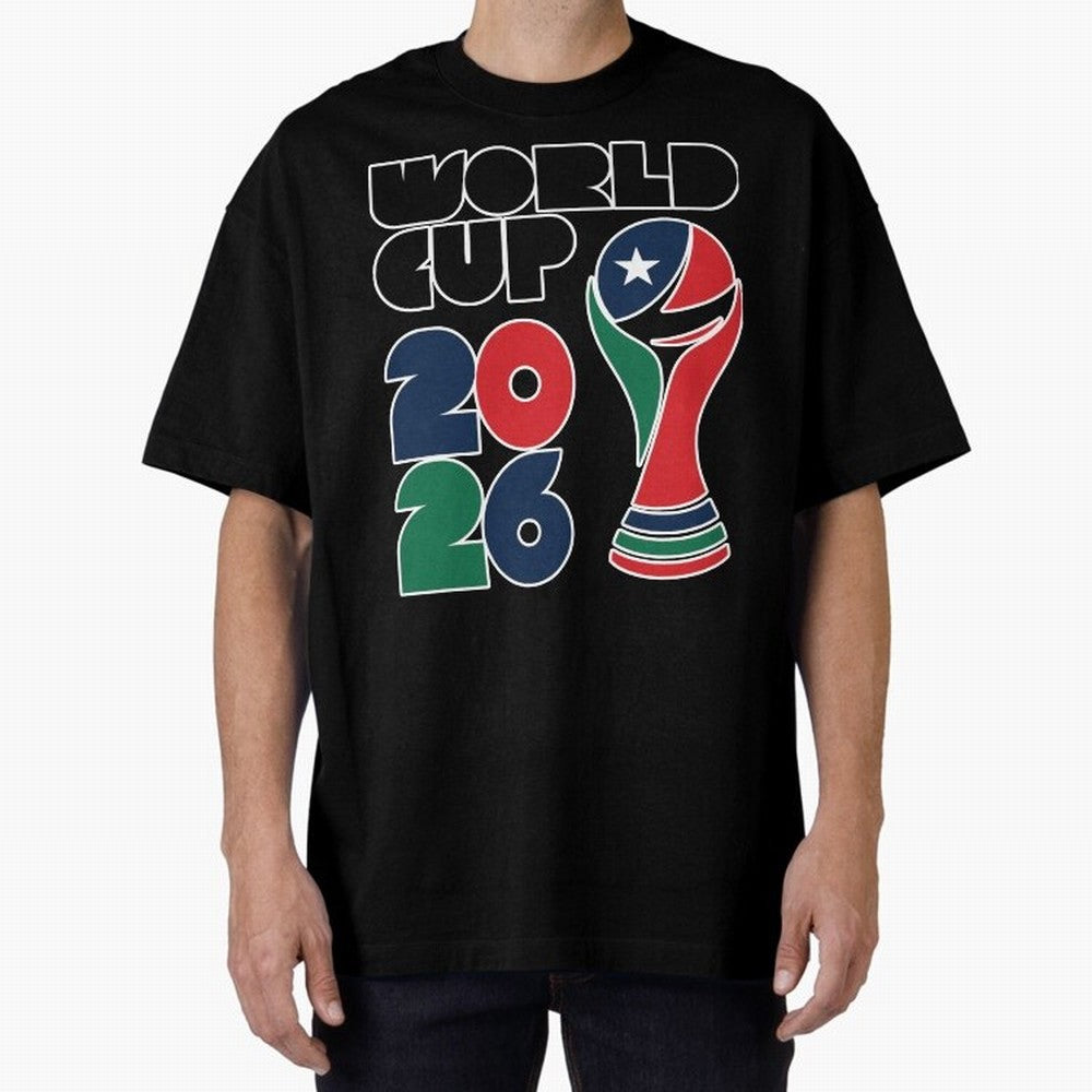 Minimalist Funky World Cup 2026 Design Classic T-Shirt Bring Global Tournament Vibes to FIFA World Cup 2026 USA Canada Mexico Connected to Cristiano Ronaldo, Haaland and CR7, France and Portugal Energy, Vintage Soccer Flavor, Modern Football Stars,