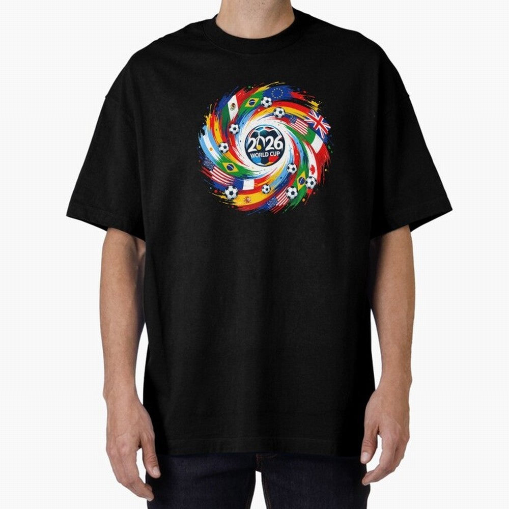 2026 World Cup, FIFA World Cup 2026 Soccer Classic T-Shirt Follow Every Goal of FIFA World Cup 2026 Spirit, Driven by Argentina and Brazil, Mbappe, Football History, Final Match Energy, Crowd Noise and Once in a Lifetime Moments; Created for Match