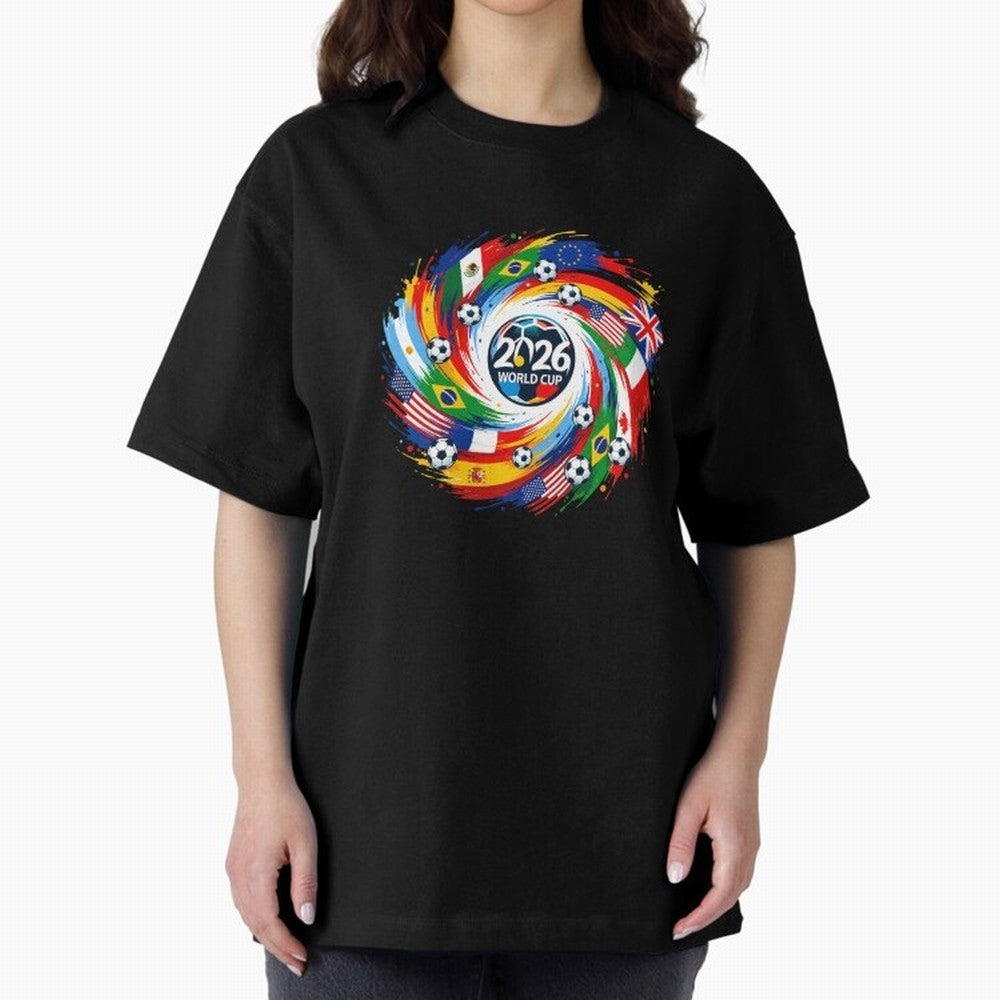 2026 World Cup, FIFA World Cup 2026 Soccer Classic T-Shirt Follow Every Goal of FIFA World Cup 2026 Spirit, Driven by Argentina and Brazil, Mbappe, Football History, Final Match Energy, Crowd Noise and Once in a Lifetime Moments; Created for Match