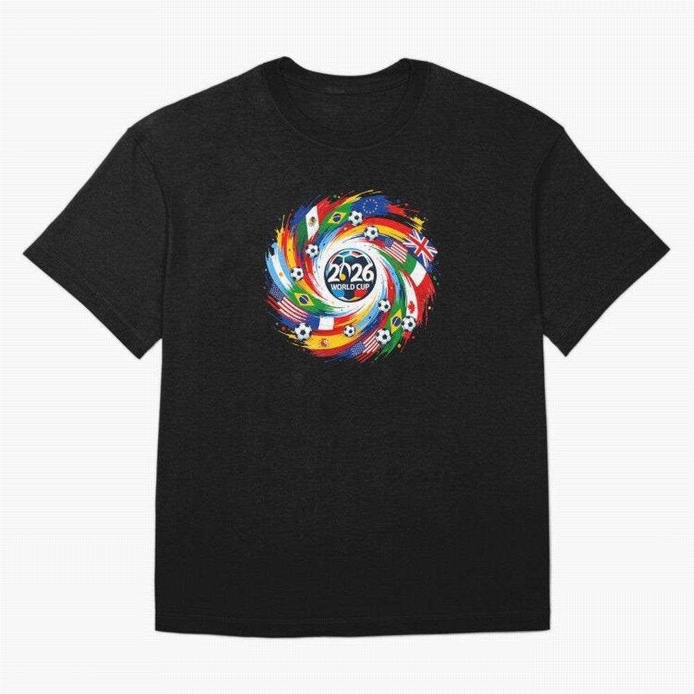 2026 World Cup, FIFA World Cup 2026 Soccer Classic T-Shirt Follow Every Goal of FIFA World Cup 2026 Spirit, Driven by Argentina and Brazil, Mbappe, Football History, Final Match Energy, Crowd Noise and Once in a Lifetime Moments; Created for Match
