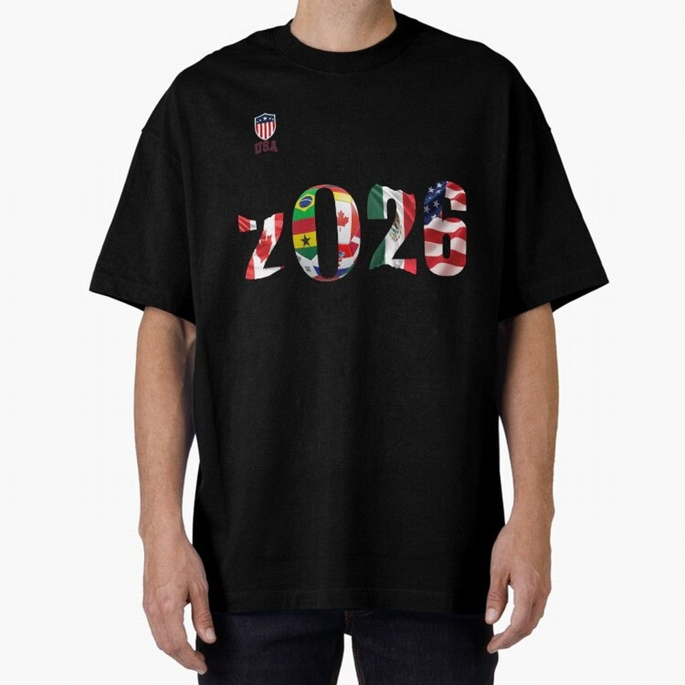 World Cup Classic T-Shirt Join Supporters Worldwide for FIFA World Cup 2026 USA Canada Mexico Connected to Cristiano Ronaldo, Spain and Netherlands Energy, Football Festival Excitement, Trophy Ambitions, Country Rivalries and Star Player Buzz;