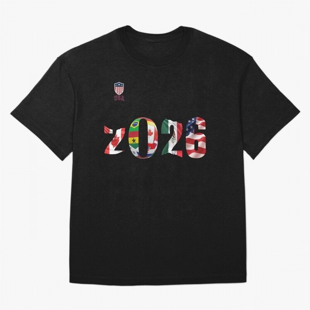 World Cup Classic T-Shirt Join Supporters Worldwide for FIFA World Cup 2026 USA Canada Mexico Connected to Cristiano Ronaldo, Spain and Netherlands Energy, Football Festival Excitement, Trophy Ambitions, Country Rivalries and Star Player Buzz;