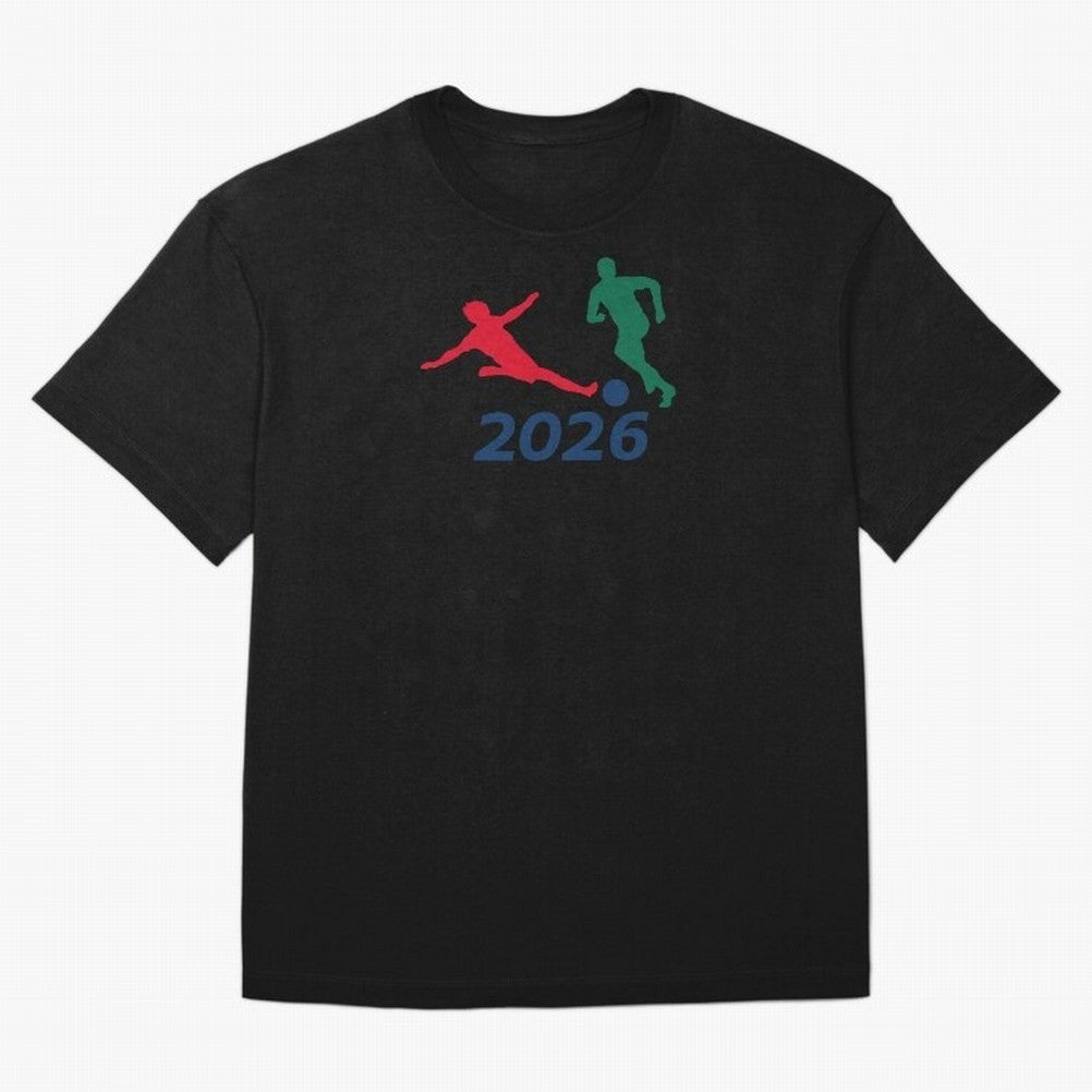 Footie Time Classic T-Shirt Carry National Pride through the FIFA World Cup 2026 Journey through Neymar Highlights, Brazil, Portugal and Argentina Pride, Champion Mindset, Group Stage Buzz, Knockout Tension and Passionate Fan Culture; Perfect for