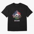 United Americas Classic T-Shirt Keep Football History Alive during Global Football Passion for FIFA World Cup 2026 Group Stage, Built around Messi, CR7 and Mbappe, Argentina, France and Brazil, Global Supporter Spirit, Legendary Goals, National