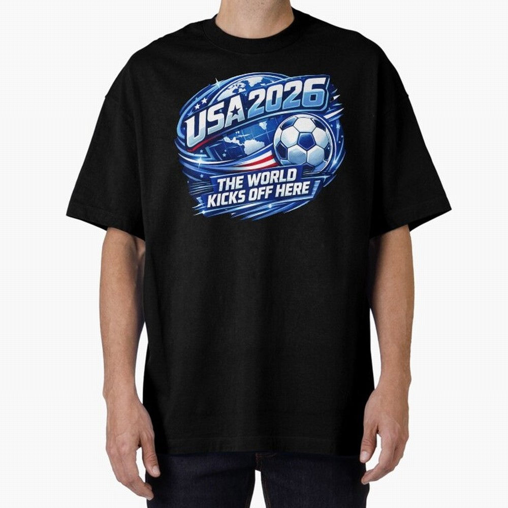 World Cup 2026 Classic T-Shirt Keep the Legacy of the FIFA World Cup 2026 Journey through Haaland and Mbappe Highlights, England and Germany Pride, Football Passion, Legendary Performances, Festival Vibes and Supporter Community; Perfect for