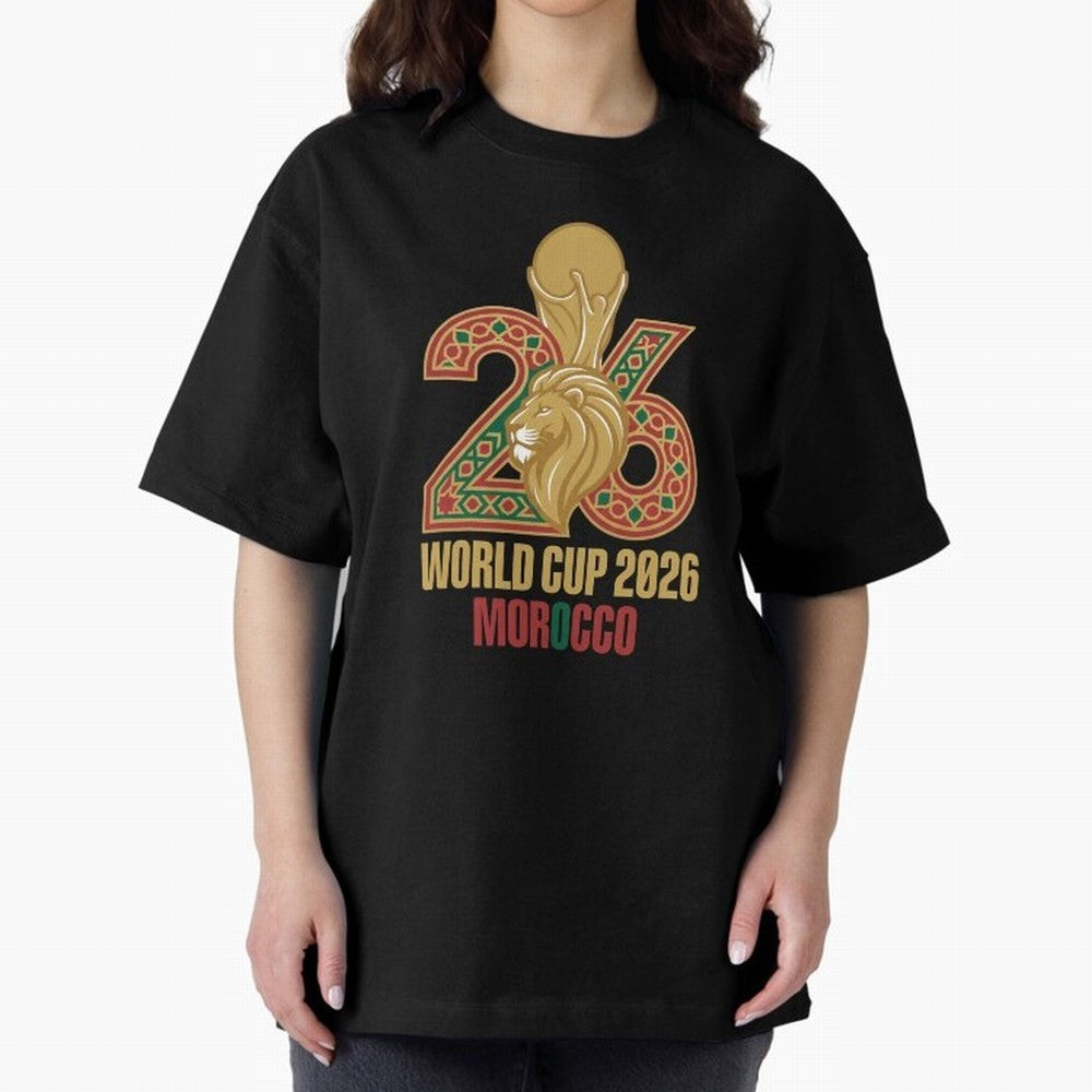 Copy of WORLD CUP 2026 MOROCCO Classic T-Shirt Bring Retro Soccer Energy to FIFA World Cup 2026 USA Canada Mexico for Fans of Messi, CR7 and Mbappe and Germany, Bringing Worldwide Fan Energy, Dramatic Goals, Stadium Lights and Championship
