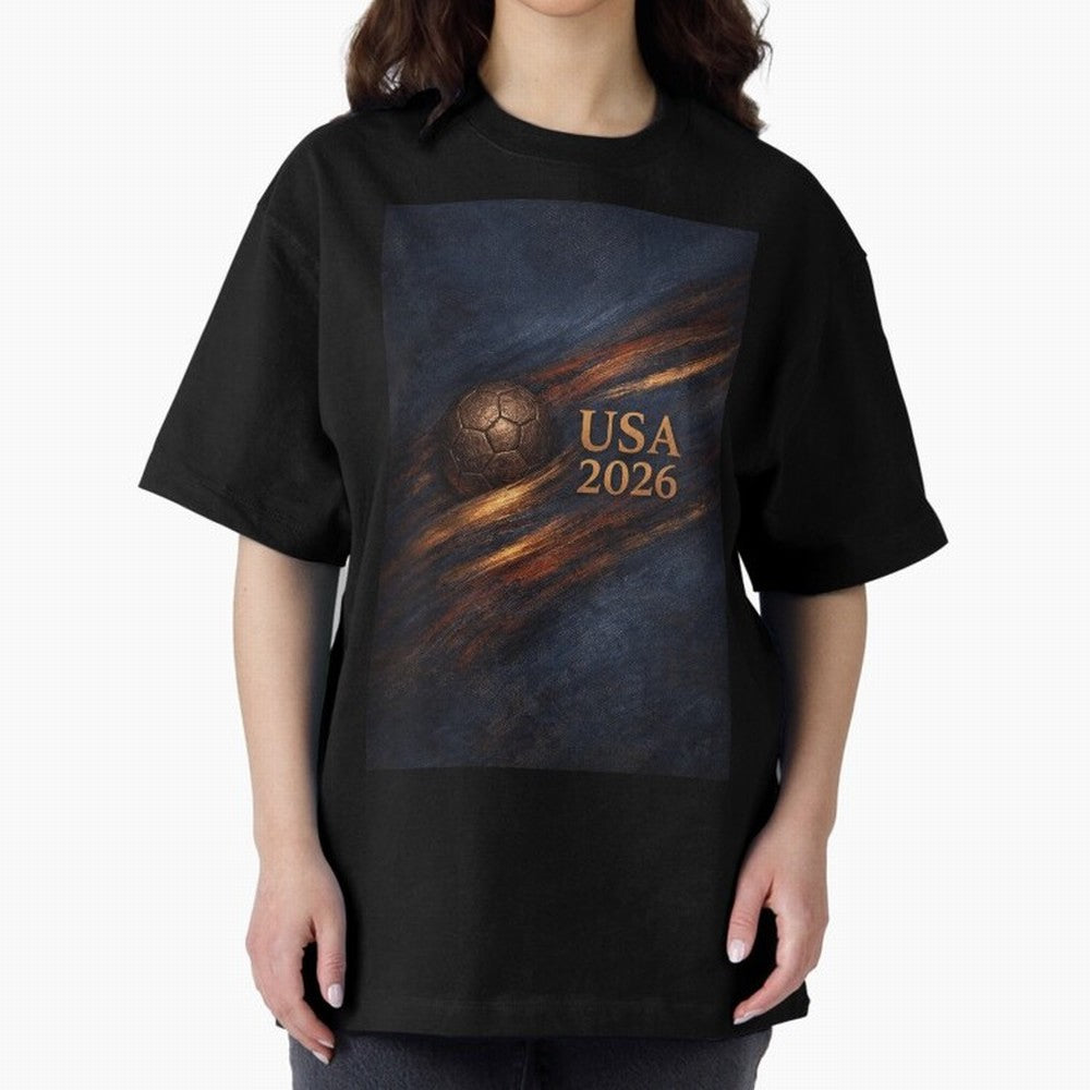 USA 2026 For Soccer Fans Inspired Design Classic T-Shirt Embrace Match Day Hype around FIFA World Cup 2026, Neymar, Haaland and Cristiano Ronaldo, Spain, Fan Favorite Moments, National Team Passion, Big Match Drama and Soccer History; Perfect for
