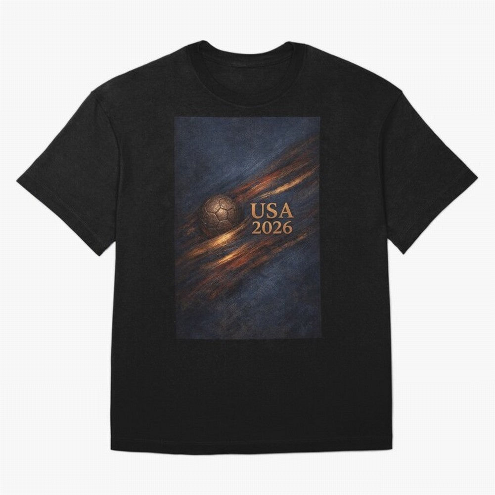 USA 2026 For Soccer Fans Inspired Design Classic T-Shirt Embrace Match Day Hype around FIFA World Cup 2026, Neymar, Haaland and Cristiano Ronaldo, Spain, Fan Favorite Moments, National Team Passion, Big Match Drama and Soccer History; Perfect for