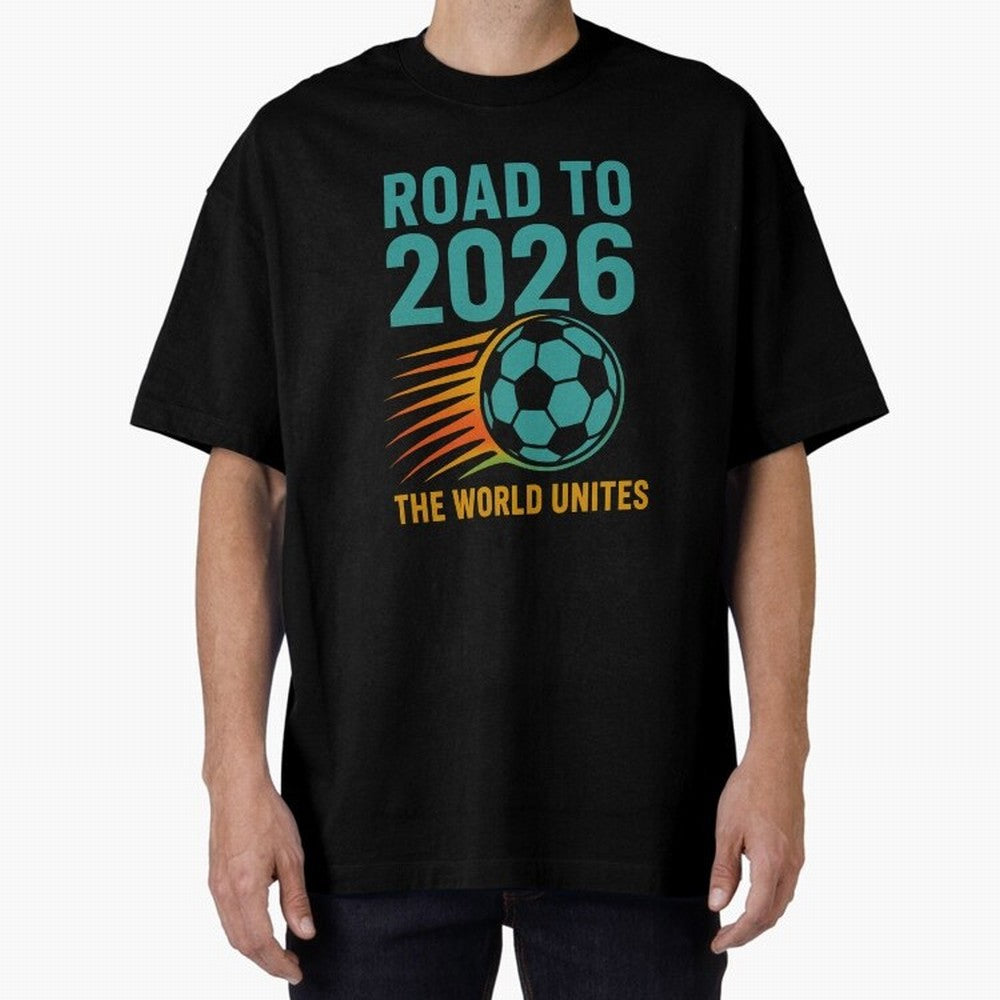 The World Unites Classic T-Shirt Bring Champion Energy into FIFA World Cup 2026 Group Stage Spirit, Capturing France and Portugal, Messi, Neymar and Mbappe, Sports Nostalgia, International Competition, Famous Players and Unforgettable Victories;