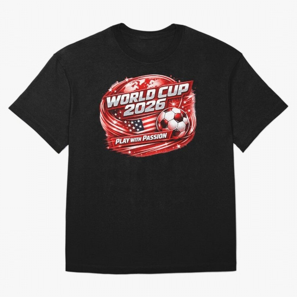 World Cup 2026 Classic T-Shirt Honor the Football Icons of FIFA World Cup 2026 USA Canada Mexico for Fans of Neymar and England, Bringing Classic Soccer Heritage, Championship Pressure, Fan Loyalty and International Pride; Made for Collectors Who