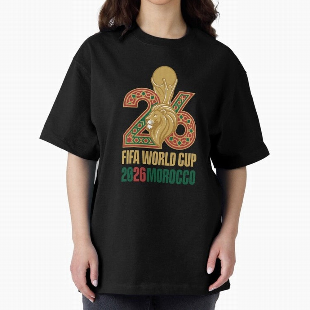 WORLD CUP 2026 MOROCCO Classic T-Shirt Show Championship Spirit for Global Football Passion for FIFA World Cup 2026 Group Stage, Made for CR7 and Messi, England, France and Netherlands, Global Supporter Spirit, Legendary Goals, National Colors and