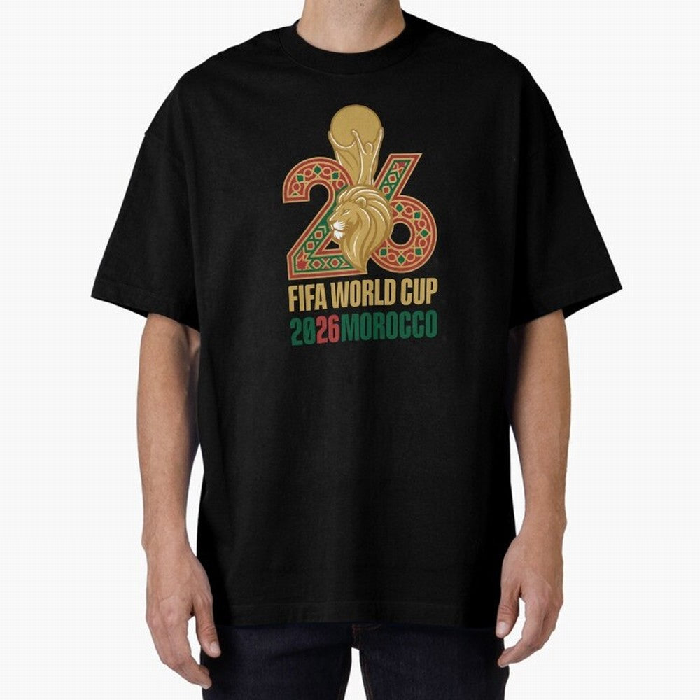 WORLD CUP 2026 MOROCCO Classic T-Shirt Show Championship Spirit for Global Football Passion for FIFA World Cup 2026 Group Stage, Made for CR7 and Messi, England, France and Netherlands, Global Supporter Spirit, Legendary Goals, National Colors and