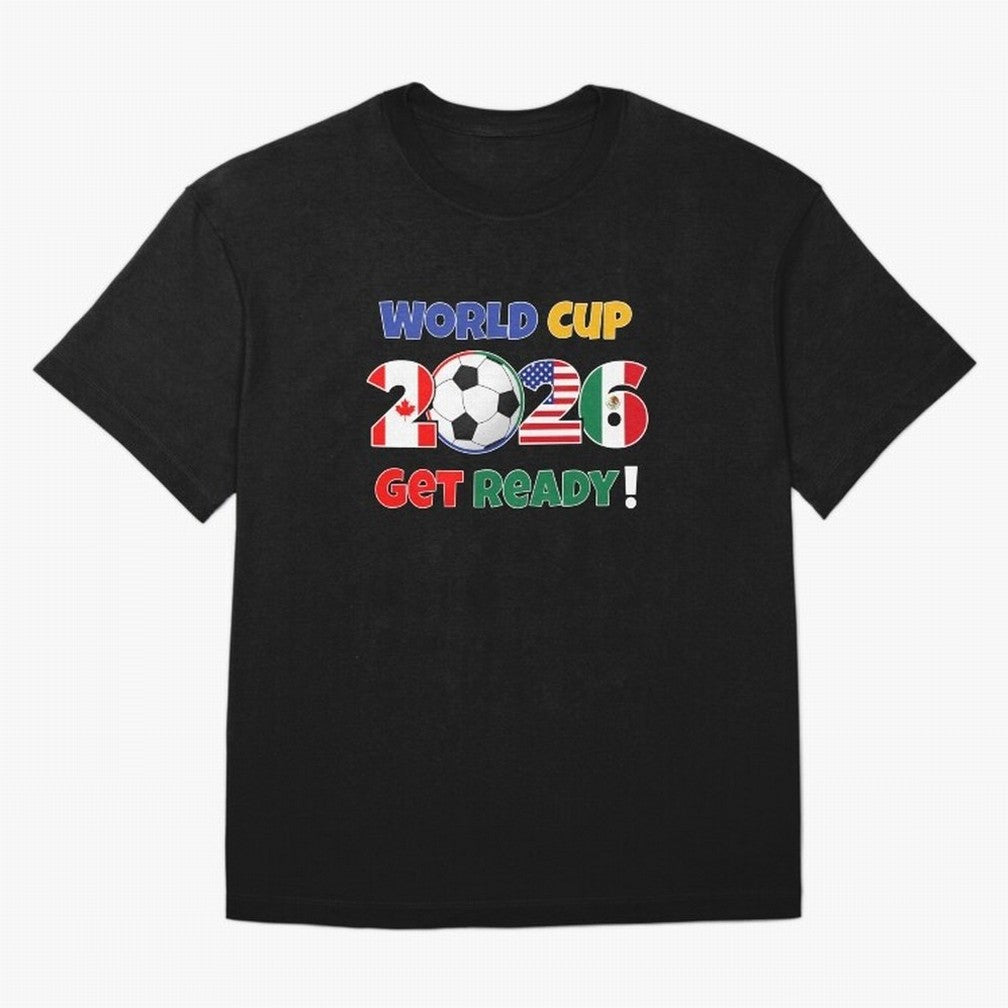 World Cup 2026, World Cup 2026, Soccer Fan Graphic, Football Lover Classic T-Shirt Celebrate the Stars of the FIFA World Cup 2026 USA Canada Mexico Journey through Cristiano Ronaldo Highlights, Argentina and Brazil Pride, Tournament Hype, Historic