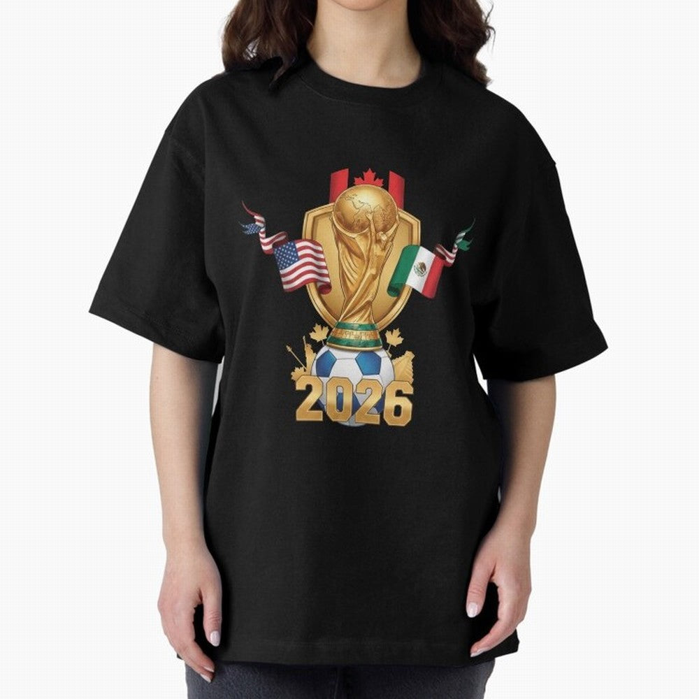 Waves of Victory 2026 Classic T-Shirt Feel International Energy from FIFA World Cup 2026 Group Stage Centered on Neymar, Haaland and Cristiano Ronaldo, France and Portugal Energy, Retro Football Energy, Iconic Rivalries, Trophy Chase Drama and