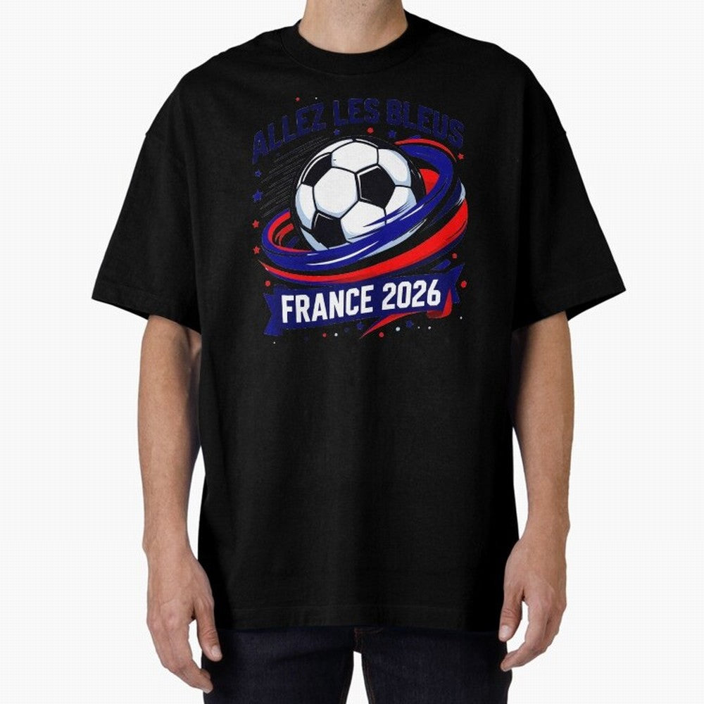 France Fan Art World Cup 2026 Classic T-Shirt Follow the FIFA World Cup 2026 USA Canada Mexico Journey through Messi and Cristiano Ronaldo Highlights, Spain Pride, Fan Favorite Moments, National Team Passion, Big Match Drama and Soccer History;