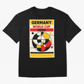 Elegant and Geometrical Germany World Cup 2026 Poster Classic T-Shirt Experience the Global Stage of FIFA World Cup 2026 USA Canada Mexico Spirit, Made for England, Mbappe, Football History, Final Match Energy, Crowd Noise and Once in a Lifetime