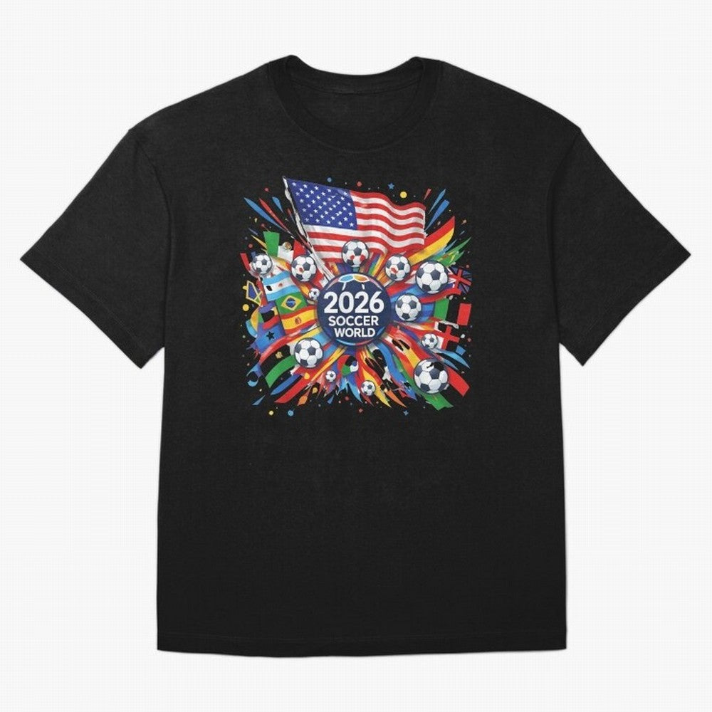2026 Soccer World Cup United States Mexico Canada Football Championship Tournament Classic T-Shirt Keep Football History Alive during the FIFA World Cup 2026 Journey through Messi and Cristiano Ronaldo Highlights, Brazil, Portugal and Argentina