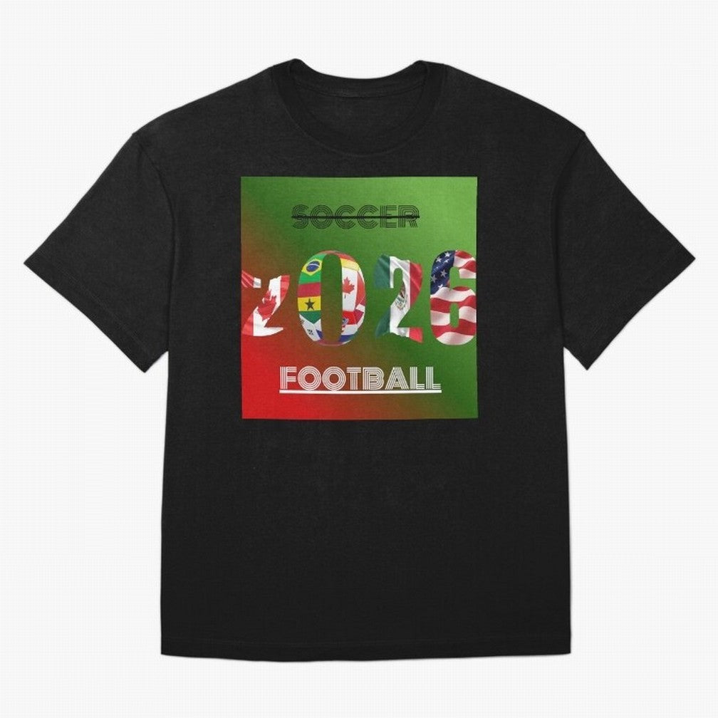 Football Classic T-Shirt Back Your Heroes with FIFA World Cup 2026 USA Canada Mexico Spirit, Made for Portugal, Spain and Germany, Haaland and Mbappe, Stadium Chants, National Pride, Trophy Dreams and Unforgettable Football Memories; Made for