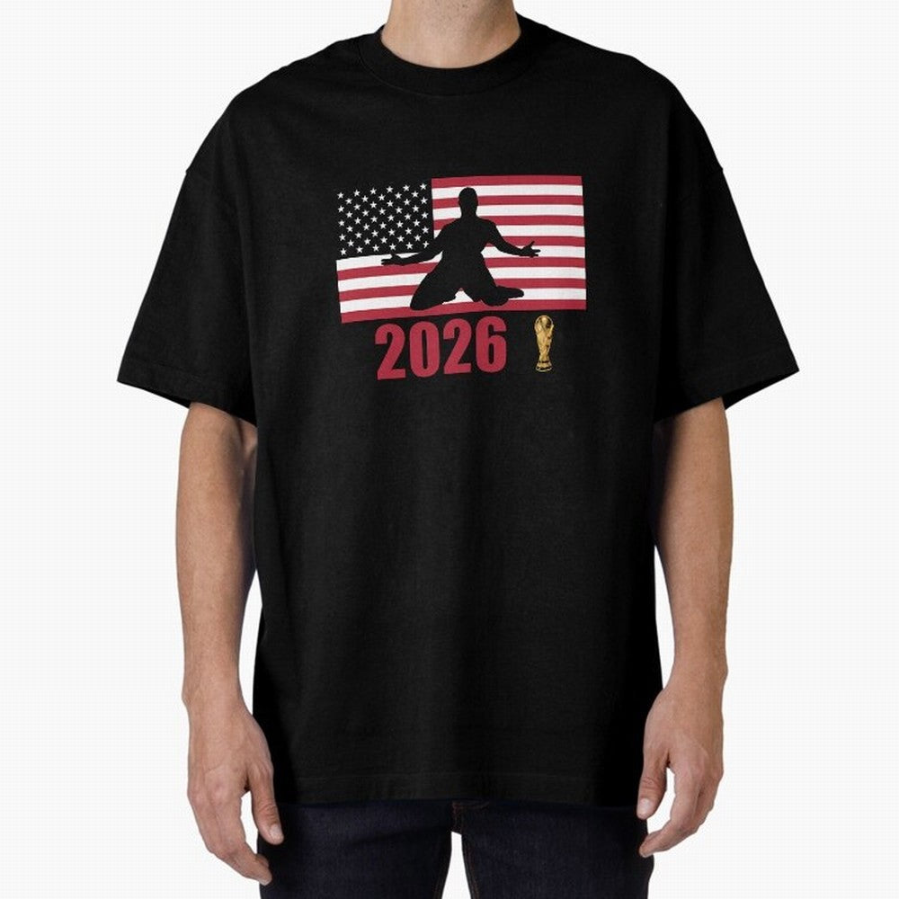 USA World Cup 2026 T-Shirt_84815866 Classic T-Shirt Turn Up for Global Football Passion for FIFA World Cup 2026 Group Stage, Built around Messi, Neymar and Mbappe, Brazil, Portugal and Argentina, Stadium Memories, Football Loyalty, International