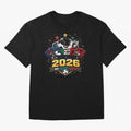 See You in 2026 USA Mexico Canada Soccer Mascot Classic T-Shirt Stand Out with Spirit from Match Day Hype around FIFA World Cup 2026 USA Canada Mexico, Messi, CR7 and Mbappe, Brazil, Sports Nostalgia, International Competition, Famous Players and