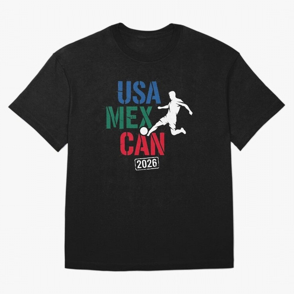2026 Soccer Player USA Canada Mexico 26 Dark Classic T-Shirt Represent Football Lovers during the FIFA World Cup 2026 Journey through Messi and Cristiano Ronaldo Highlights, Germany Pride, Game Day Rituals, Football Legends, Country Pride and the