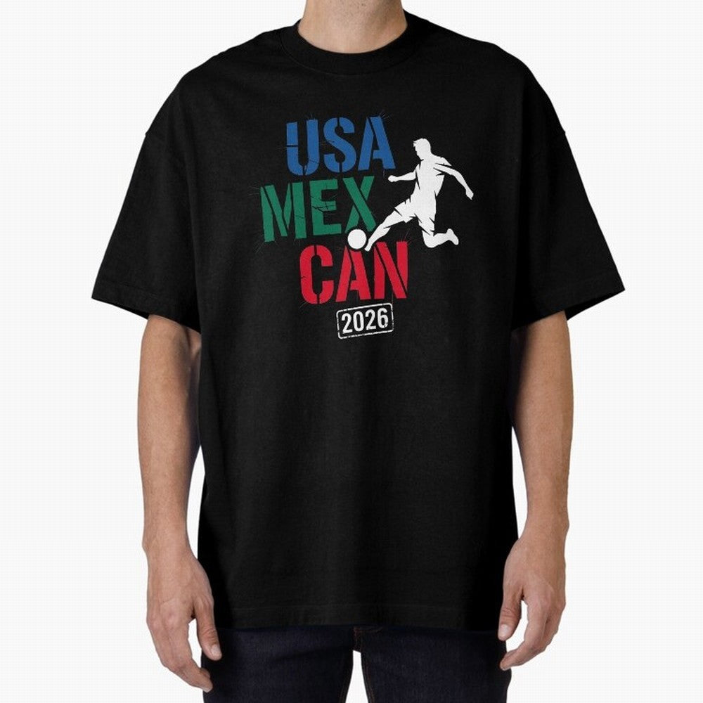 2026 Soccer Player USA Canada Mexico 26 Dark Classic T-Shirt Represent Football Lovers during the FIFA World Cup 2026 Journey through Messi and Cristiano Ronaldo Highlights, Germany Pride, Game Day Rituals, Football Legends, Country Pride and the