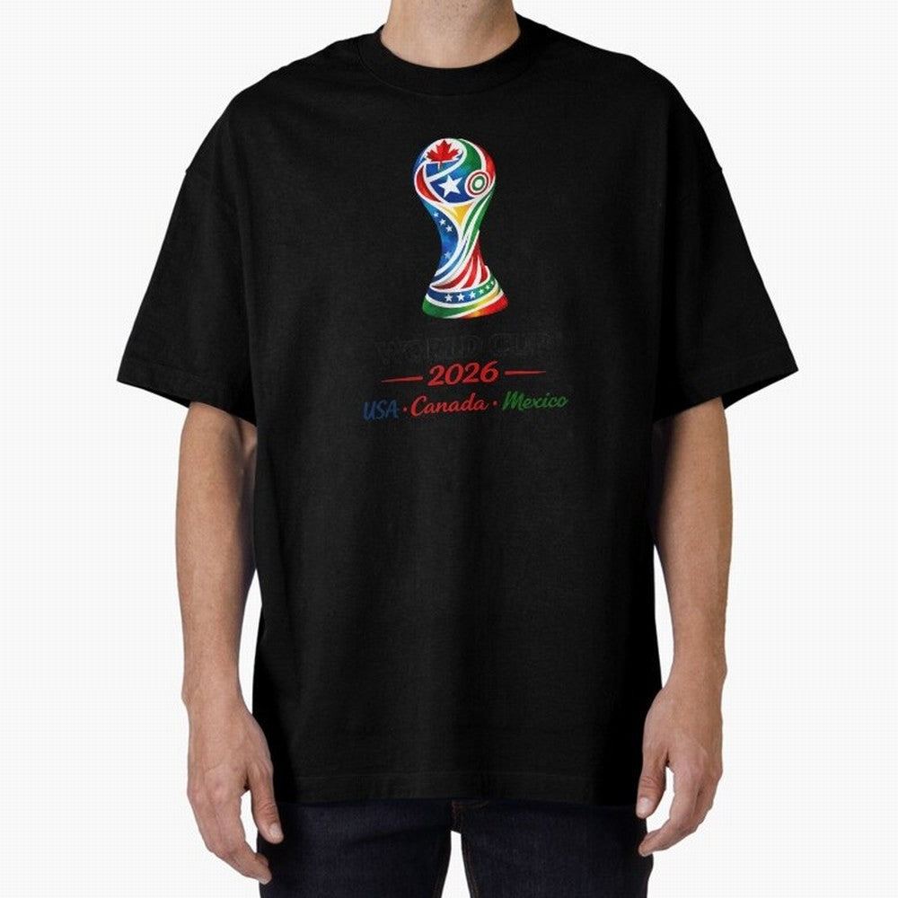 World Cup 2026, USA Canada Mexico, Soccer Fan Classic T-Shirt Bring Global Football Passion for FIFA World Cup 2026 Group Stage, Filled with CR7, Brazil, Supporter Pride, Iconic Celebrations, Legendary Names and Global Match Day Energy; Perfect for