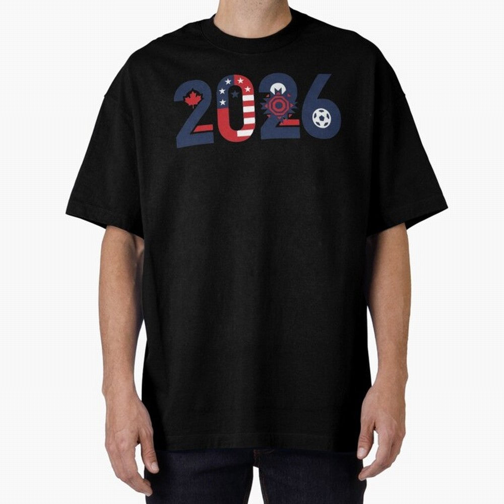 North America Soccer 2026 - Three Nations Fan Art Classic T-Shirt Bring Global Tournament Vibes to the FIFA World Cup 2026 Journey through Neymar, Haaland and Cristiano Ronaldo Highlights, Netherlands Pride, Retro Football Energy, Iconic Rivalries,