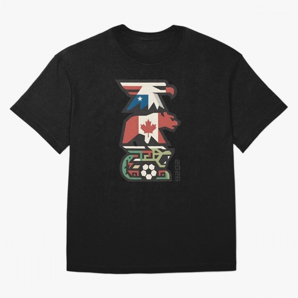 USA Canada Mexico World Cup 2026 Host Nations Classic T-Shirt Show Support during Global Football Passion for FIFA World Cup 2026, Built around Mbappe, Argentina, France and Brazil, Supporter Pride, Iconic Celebrations, Legendary Names and Global