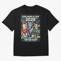 The Cats Football World Cup Classic T-Shirt Show Your Love for the FIFA World Cup 2026 Group Stage Journey through Cristiano Ronaldo Highlights, England and Germany Pride, Retro Football Energy, Iconic Rivalries, Trophy Chase Drama and Stadium