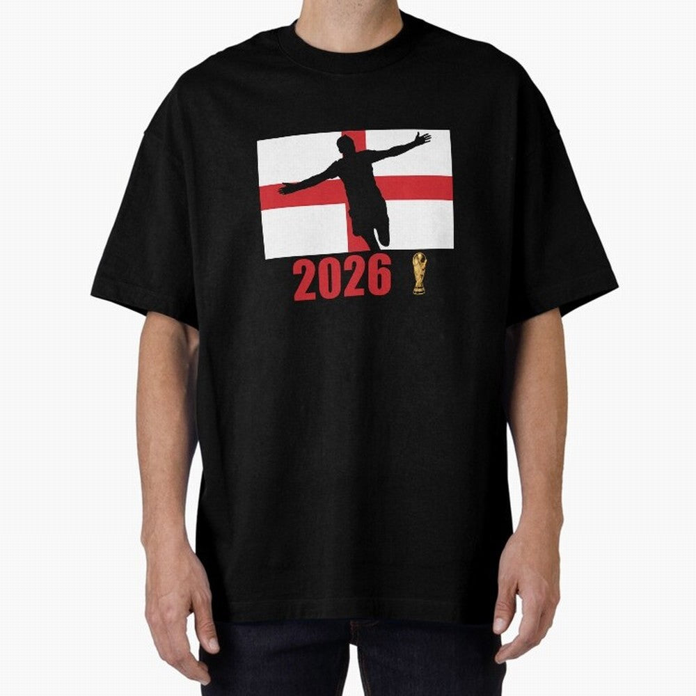 England World Cup 2026 T-Shirt_84815873 Classic T-Shirt Show Passion for the Stars of FIFA World Cup 2026 for Fans of Mbappe and Neymar and Argentina, France and Brazil, Bringing Game Day Rituals, Football Legends, Country Pride and the Road to the
