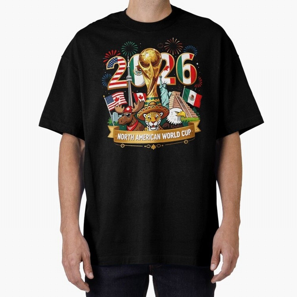 World Cup 2026 North America USA Canada Mexico Soccer Fan Classic T-Shirt Back the Journey through FIFA World Cup 2026 Group Stage for Fans of Mbappe and Neymar and Germany, Bringing Football Passion, Legendary Performances, Festival Vibes and