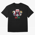 World Cup 2026 USA Canada Mexico Host Mascots Classic T-Shirt Support Your Favorite Stars during FIFA World Cup 2026 USA Canada Mexico Built around Neymar, France and Portugal Energy, Global Supporter Spirit, Legendary Goals, National Colors and