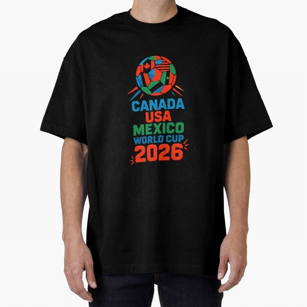 World Cup 2026 USA Canada Mexico ¡ª Retro Soccer Tournament Illustration Classic T-Shirt Bring World Football Passion into FIFA World Cup 2026 Filled with Haaland, Argentina, France and Brazil Energy, Stadium Chants, National Pride, Trophy Dreams