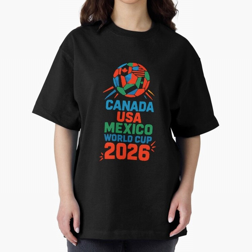 World Cup 2026 USA Canada Mexico ¡ª Retro Soccer Tournament Illustration Classic T-Shirt Bring World Football Passion into FIFA World Cup 2026 Filled with Haaland, Argentina, France and Brazil Energy, Stadium Chants, National Pride, Trophy Dreams