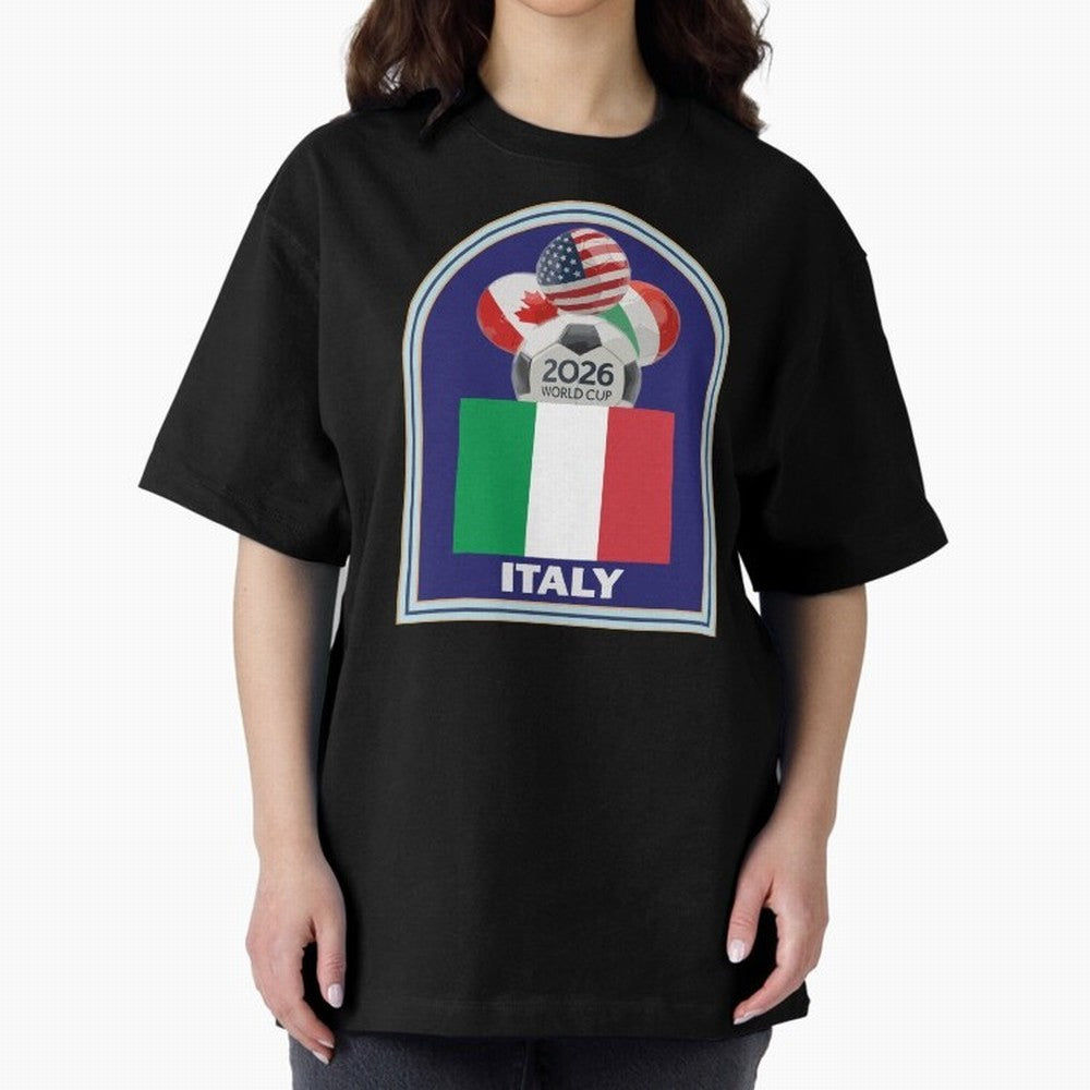 Italy 2026 Soccer T-shirt Classic T-Shirt Discover Match Day Hype around FIFA World Cup 2026, Messi, CR7 and Mbappe, Argentina and Brazil, Retro Football Energy, Iconic Rivalries, Trophy Chase Drama and Stadium Atmosphere; Ideal for Passionate Fans