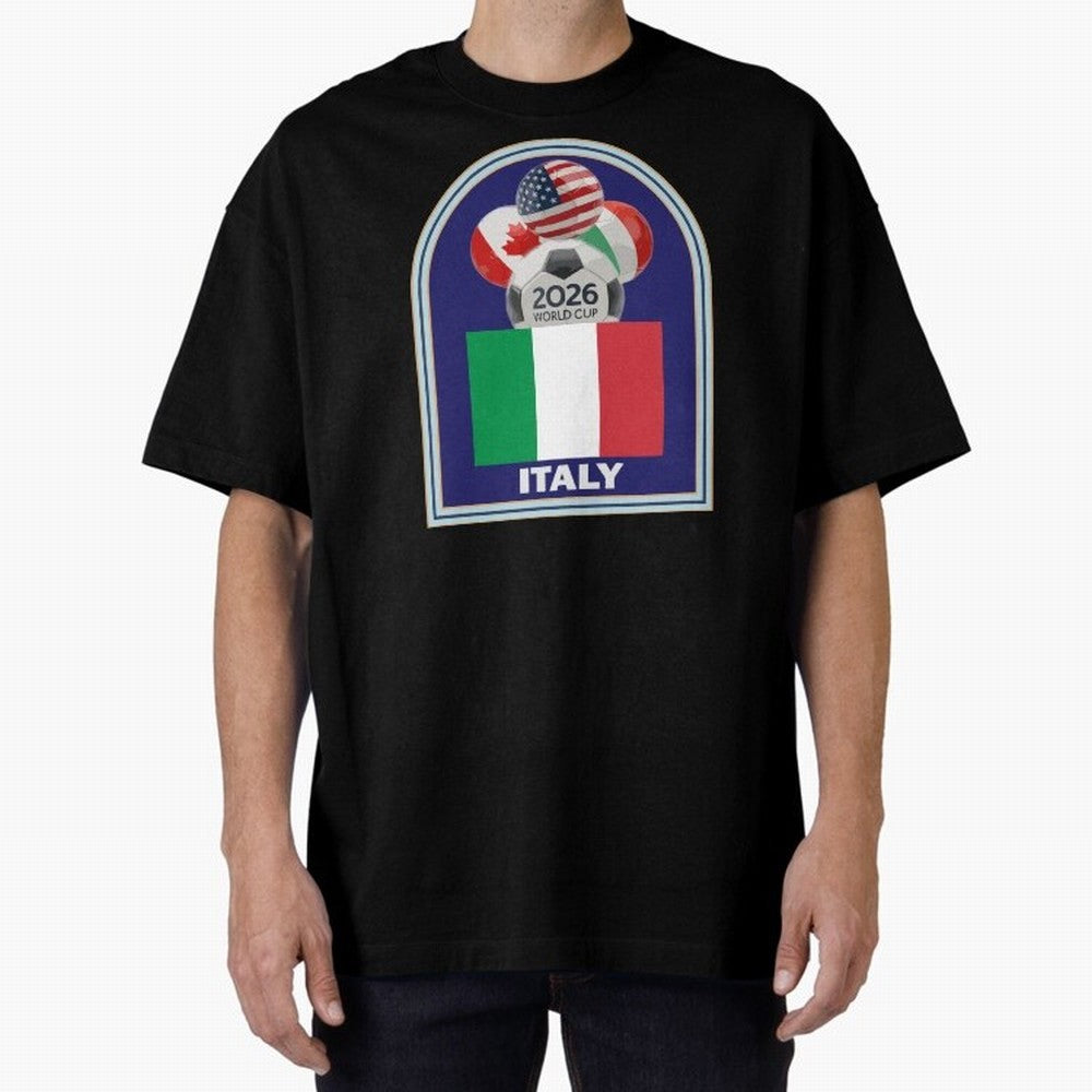 Italy 2026 Soccer T-shirt Classic T-Shirt Discover Match Day Hype around FIFA World Cup 2026, Messi, CR7 and Mbappe, Argentina and Brazil, Retro Football Energy, Iconic Rivalries, Trophy Chase Drama and Stadium Atmosphere; Ideal for Passionate Fans