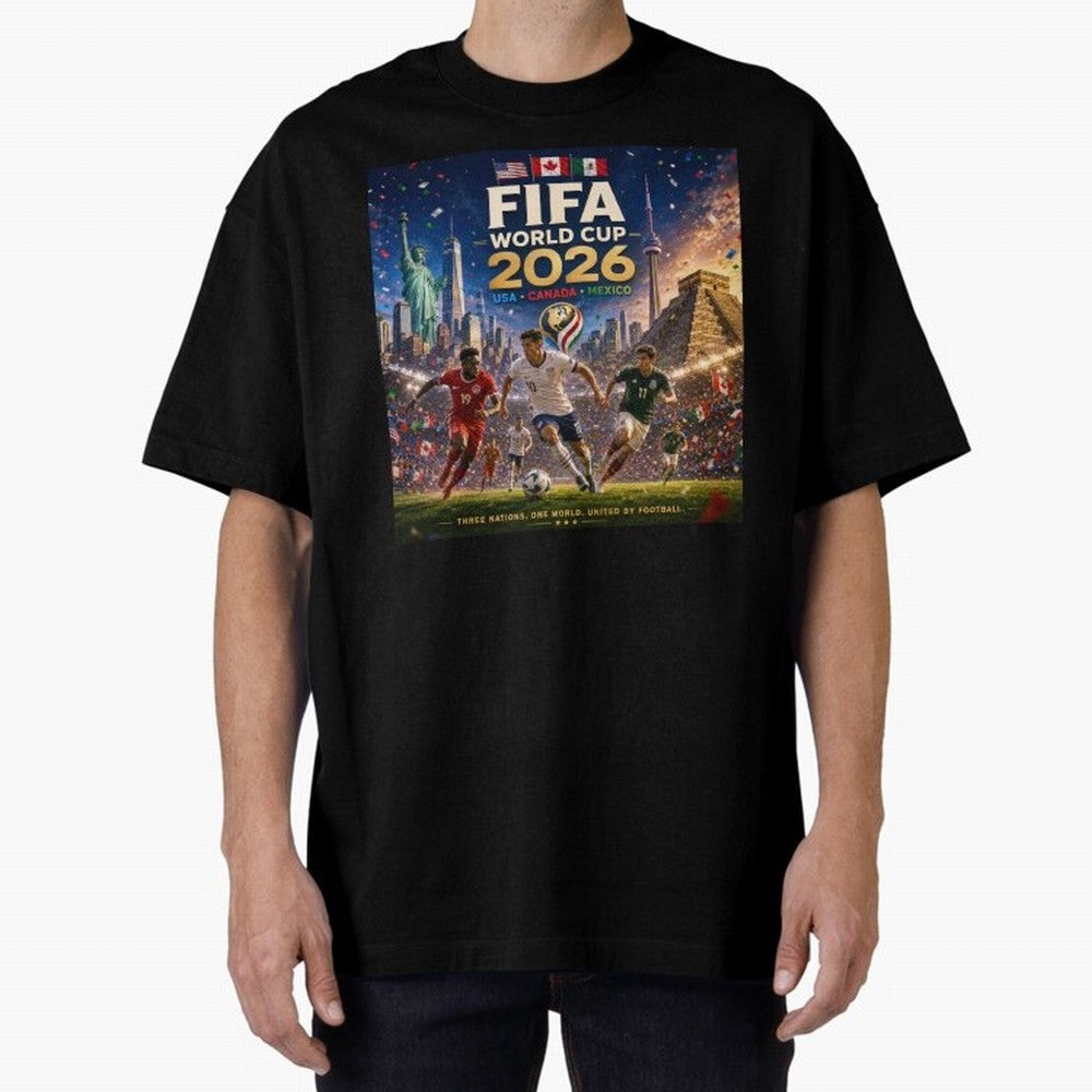 North America Soccer 2026 #football 2026 Classic T-Shirt Stand with Match Day Hype around FIFA World Cup 2026 Group Stage, Neymar, Haaland and Cristiano Ronaldo, France and Portugal, Champion Mindset, Group Stage Buzz, Knockout Tension and