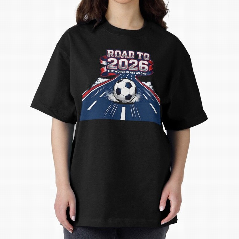 Road to 2026 ¨C The World Plays as One Classic T-Shirt Capture FIFA World Cup 2026 Group Stage Connected to Neymar, Brazil, Portugal and Argentina Energy, Match Day Excitement, Supporter Culture, Golden Goals and Global Football Passion; Made for