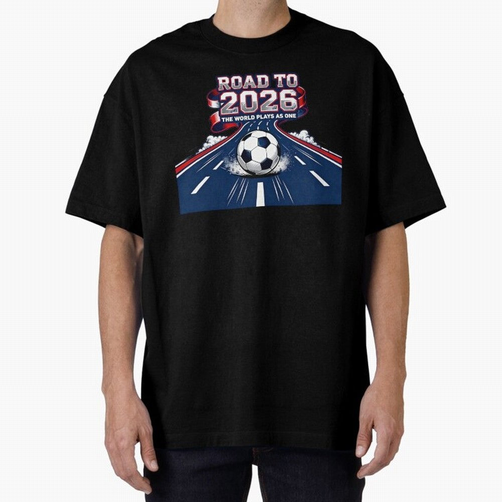 Road to 2026 ¨C The World Plays as One Classic T-Shirt Capture FIFA World Cup 2026 Group Stage Connected to Neymar, Brazil, Portugal and Argentina Energy, Match Day Excitement, Supporter Culture, Golden Goals and Global Football Passion; Made for