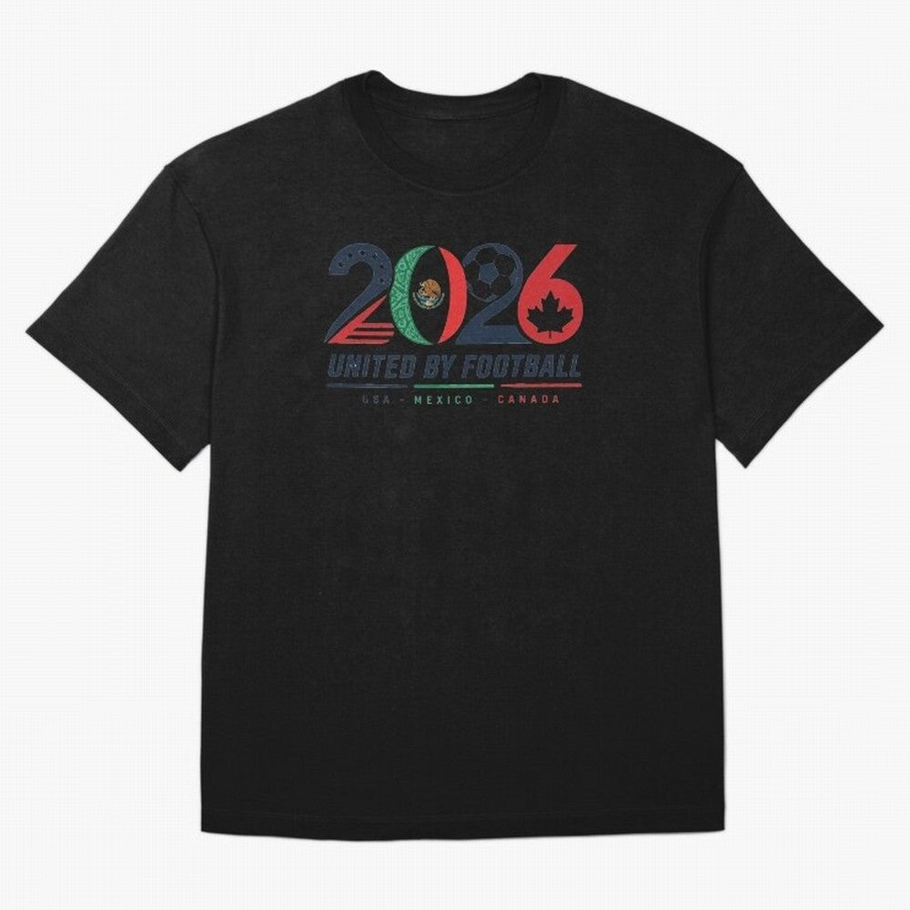 United by Football 2026 Soccer Design Classic T-Shirt Celebrate the Magic of the FIFA World Cup 2026 USA Canada Mexico Journey through CR7 Highlights, Spain and Netherlands Pride, Match Day Excitement, Supporter Culture, Golden Goals and Global